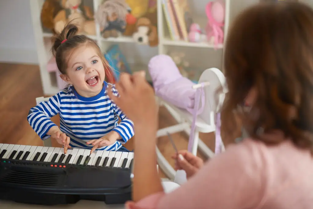 Singing and playing on musical instruments